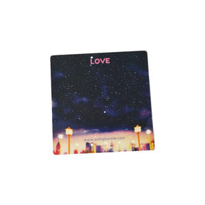 Tarjetas de Agradecimiento Promocionales con Diseño a Todo Color y Logotipo Personalizado, MOQ Bajo - Product Image 1