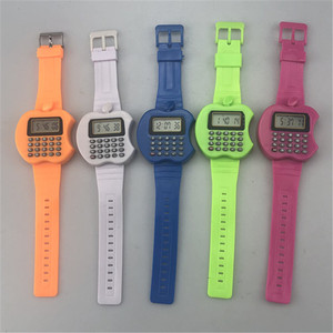 Children's Digital Watch With Calculator Function Unisex Toy Watch ABS Material - Product Image 1
