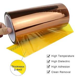 شريط عريض مقاوم للحرارة 2 بوصة ، ورق نقل درجة الحرارة للتسام-ورقة <span class=keywords><strong>PI</strong></span> لاصقة حرارية متعددة الحزم ، حرفة/إلكترونيات - Product Image 5