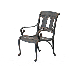 Tavolo da Pranzo e Sedia da Esterno in Alluminio di Alta Qualità con Design Ecologico per Arredamento <span class=keywords><strong>Giardino</strong></span> di <span class=keywords><strong>Casa</strong></span> di Campagna - Product Image 2