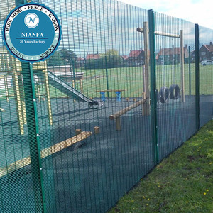 An ninh cao 358 chống LEO dây lưới đường cao tốc hàng rào nhà tù lưới với xử lý nhiệt gỗ Nhà sản xuất tính năng an toàn - Product Image 3