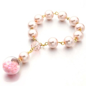 Pulseras Elásticas con Cuentas de Perlas Rosas y Colgante de Cruz, Recuerdo de Fiesta o Regalo <span class=keywords><strong>para</strong></span> Mujeres y Niñas, Cumpleaños o Baby Shower - Product Image 6