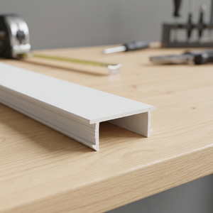 Perfil de PVC en U para empotrar en pared, perfiles plásticos para suelo, junta de expansión, tiras divisorias con ranura, perfil de extrusión ecológico para baño - Product Image 3
