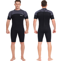 Combinaison de plongée en néoprène lisse 3 mm pour surf et plongée, unisexe, haute élasticité, coutures thermosoudées, pour la pêche sous-marine et la plongée sous-marine