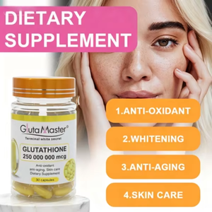 Glutathione Master Glutatión 250 000 000 mcg Pastillas Blanqueadoras con Vitamina C y Cápsulas de Colágeno - Product Image 3