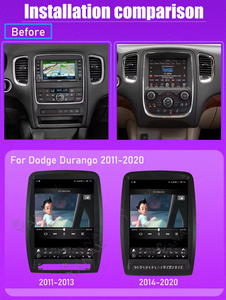 Autoradio Android 8 + 256 Go, Navigation GPS, Autoradio Stéréo 4G LTE, Carplay sans fil, pour Dodge Durango 2011-2013 - Product Image 6