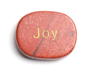 Pierres de mots inspirantes gravées, cristaux de guérison ovales Ueven, pierres de poche de bonheur pour mots positifs - Product Image 4