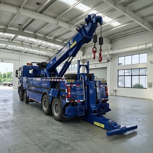 Camion de dépannage SHACMAN F3000 Rotator 8x4 avec grue hydraulique robuste pour le sauvetage - Product Image 4