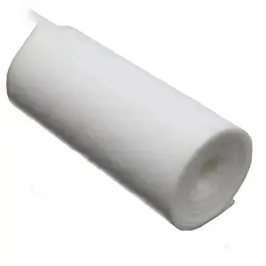 Membrana impermeável respirável do geotêxtil branco agulha não tecida perfurado tecido geotêxtil