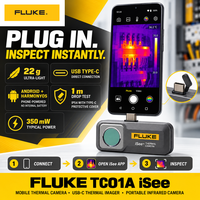  Caméra thermique mobile TC01A ISee pour smartphone, caméra infrarouge, résolution IR 256x192, outil de mesure de la température, 1 an