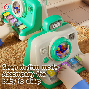 Chengji Jouet musical en plastique pas cher, caméra <span class=keywords><strong>de</strong></span> simulation multifonctionnelle avec lumières et sons, piano pour bébé, photos - Product Image 2