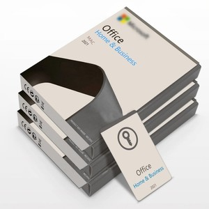 Genuine MS Office 2021 Home And Business Retail Bind Key For Mac Full Package LifeTime Office 2021 HB For MAC Keycard Box