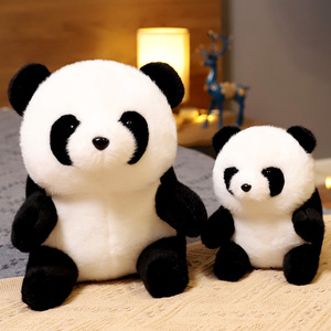 Peluche Realistico di <span class=keywords><strong>Panda</strong></span>, Morbidissimo con Imbottitura in Cotone PP, Dimensioni Regolabili per Abbracciare e Dormire, ODM - Product Image 1