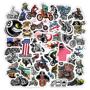 Adesivi per Notebook da 50 pezzi per motociclette