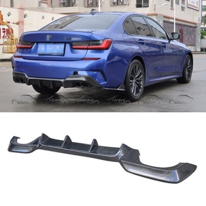 Difusor de Parachoques Trasero de Fibra de Carbono Tipo OTD para BMW G20 G21 M Sport M Tech 2019+ - Product Image 4