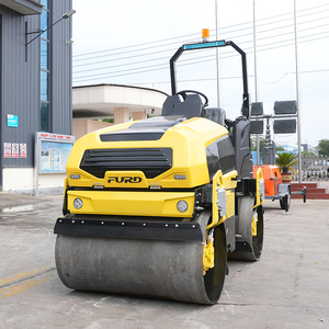 Thủy lực 3 tấn làm mát bằng nước động cơ diesel đi xe trên đường lăn Máy Đầm với động cơ diesel - Product Image 5