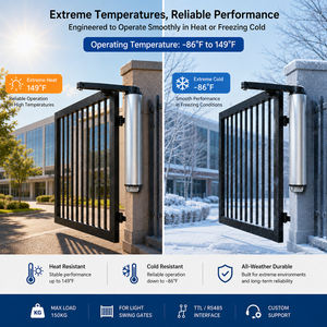 Ouvre-porte <span class=keywords><strong>battant</strong></span> à <span class=keywords><strong>bras</strong></span> <span class=keywords><strong>articulé</strong></span> 24V pour usage léger avec interface de contrôle d'accès et protection anti-pincement - Product Image 5