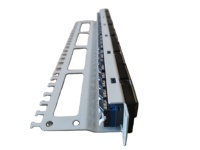 Panneau de raccordement français 19 pouces UTP cat.5e cat6 cat.6a 24 ports pour type legrand
