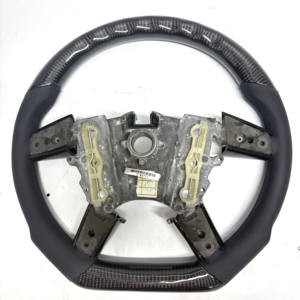 Volante Sportivo in Fibra di Carbonio e Pelle Completo per Pontiac G8 Serie G, Vendita Diretta dalla Fabbrica, Adatto per Pontiac G8 2008-9 GT <span class=keywords><strong>GTO</strong></span> - Product Image 2