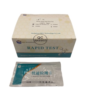 Kit de Prueba de Diagnóstico Rápido para el Antígeno del Virus de <span class=keywords><strong>la</strong></span> Peste Porcina Africana <span class=keywords><strong>en</strong></span> Cerdos, Tiras Reactivas Veterinarias para <span class=keywords><strong>Sangre</strong></span> Completa/Suero/Plasma - Product Image 5