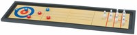 Vente chaude populaire 2 en 1 jeu de palets en bois de table et jeu de société de curling pour adulte jeu de fête intérieur