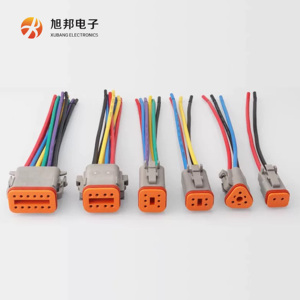 Deutsch DT loạt DT06-6S 6-pin nữ ổ cắm tiêm đúc ô tô kết nối thiết bị đầu cuối phích cắm cho thành phần điện tử - Product Image 6