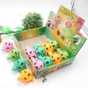 Yaratıcı dekompresyon kaplumbağa havalandırma topu komik topu sıkma tüm kişi simülasyon dinozor havalandırma üzüm topu squishy oyuncaklar - Product Image 1