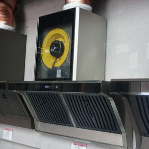 Hotte de cuisine murale en acier inoxydable à commande intelligente par détection corporelle et interrupteur automatique pour hôtels et foyers - Product Image 1
