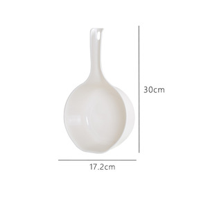 Louche à eau en plastique à long manche de qualité supérieure pour cuisine et salle de bain, louche à eau épaissie et givrée à suspendre pour l'organisation domestique - Product Image 3