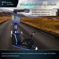 Nueva Consola de Juegos de Realidad Virtual 9D Dinámica Operada con Monedas 2021, Bicicleta de Carreras Eléctrica de Realidad Virtual para Parque Temático