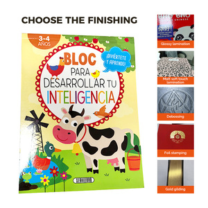 Servicios personalizados para colorear cubierta suave impresión niños historia aprendizaje <span class=keywords><strong>libro</strong></span> <span class=keywords><strong>de</strong></span> ejercicios <span class=keywords><strong>de</strong></span> <span class=keywords><strong>matemáticas</strong></span> en rústica - Product Image 4