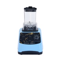 2 en 1 2 tasses 1600w appareils de cuisine mixeur commercial à usage intensif centrifugeuse à smoothie robot culinaire blender silver crest