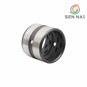 Los <span class=keywords><strong>bujes</strong></span> <span class=keywords><strong>de</strong></span> acero <span class=keywords><strong>de</strong></span> baja fricción recubiertos <span class=keywords><strong>de</strong></span> PTFE para almacenamiento <span class=keywords><strong>de</strong></span> aceite reducen el desgaste y el consumo <span class=keywords><strong>de</strong></span> energía Diseño <span class=keywords><strong>de</strong></span> orificio ciego - Product Image 4