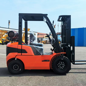 Forklift Reach Truck Pengiriman Cepat Tinggi Angkat 3m-5m Forklift Diesel Kontainer 2T 3T 4T 5T Forklift Off Road - Product Image 3