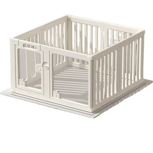 กรงสัตว์เลี้ยงพลาสติกใสสีขาว ลดราคาพิเศษ เป็นมิตรกับสิ่งแวดล้อม ใช้ได้ทั้งในบ้านและนอกบ้าน แบบปิดด้วยกระดุม สไตล์คลาสสิก รูปทรงสี่เหลี่ยม - Product Image 4