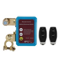 Interruptor de Circuito para Control Remoto de Automóvil, para Terminal Negativo de Batería, con Protección Contra Drenaje y Fugas, 12V/24V