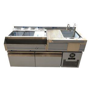 Station de bar à cocktails en acier inoxydable de haute qualité - Product Image 1