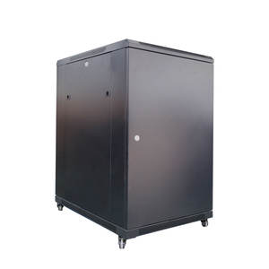 Gabinete de Red con Puerta de Vidrio con Cerradura de 19 Pulgadas, 18RU, 27RU, 42RU, 47RU, para Seguridad de Equipos - Product Image 5