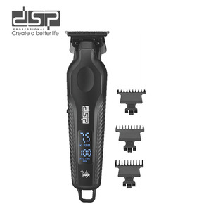 Cortadora de Pelo Eléctrica Inalámbrica Profesional DSP con Pantalla LCD, Batería de Iones de Litio, Carcasa de Plástico y Cuchilla de Acero Inoxidable - Product Image 4