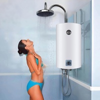 Penjualan Terlaris: Pemanas Air Listrik Hotel 50L Tipe Ember Vertikal Berbahan Logam dengan Tangki Dalam Stainless Steel Satu Tangki, Hemat Energi Kelas A