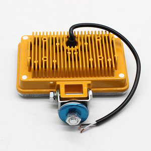 Luz Antiniebla LED 12V 55W 6000Lm 3000K Amarilla para Excavadora Bobcat, Ajuste Universal, Mejora de Rendimiento - Product Image 1