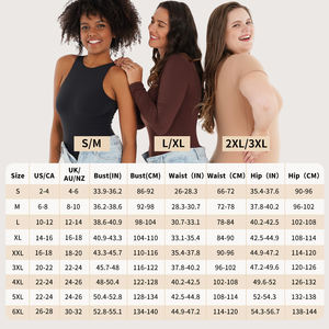 SSHAPER Logo accepté femmes à manches longues body moulante Compression une pièce sans couture slip respirant Shapewear string - Product Image 5