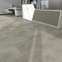 Hellgrauer Betons tein Marmor Kaufen Sie Bodenfliesen PVC Vinyl boden SPC Click Floor ing