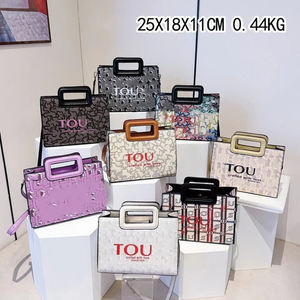 Nuevo bolso tote con estampado de letras estilo Touses, bolso de hombro y <span class=keywords><strong>bandolera</strong></span> para mujer. - Product Image 1