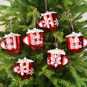 Machine-Made High Quality Christmas Stained Plastic Charm Elegant Hanging Scene <b>Dress</b> Tree Ornaments Environment-Friendly Low - Product Image 1