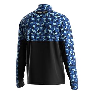 T-shirt de performance écologique à sublimation, T-shirt vierge de haute qualité, col en V, en polyester, col montant, pour enfants - Product Image 2