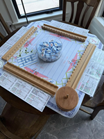 Tapis de jeu de Mahjong en matériau de boue de diatomées, série Miss, 31,5 pouces x 31,5 pouces, pour Mahjong américain et jeux de poker
