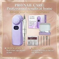 Stylo perceuse à ongles sans fil professionnel populaire à couple élevé 40000 tr/min, lime à ongles électrique haute vitesse, batterie 2000 mAh portable