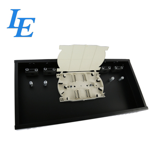 แผงเชื่อมต่อใยแก้วนำแสงแบบภายนอกอาคาร LE-24 Simplex SM 24 พอร์ต SC/APC FTTX ผลิตจากเหล็กแผ่นรีดเย็น ได้รับการรับรองมาตรฐาน CE - Product Image 2