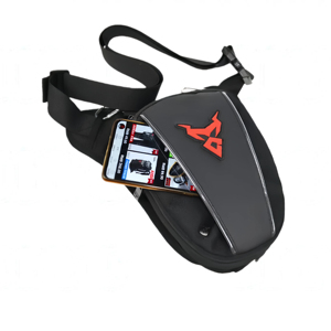 Venta al por mayor impermeable bicicleta riñonera caída cintura pierna bolsa muslo cinturón cadera trasero motocicleta equipaje Alforjas para viaje celular/móvil - Product Image 3